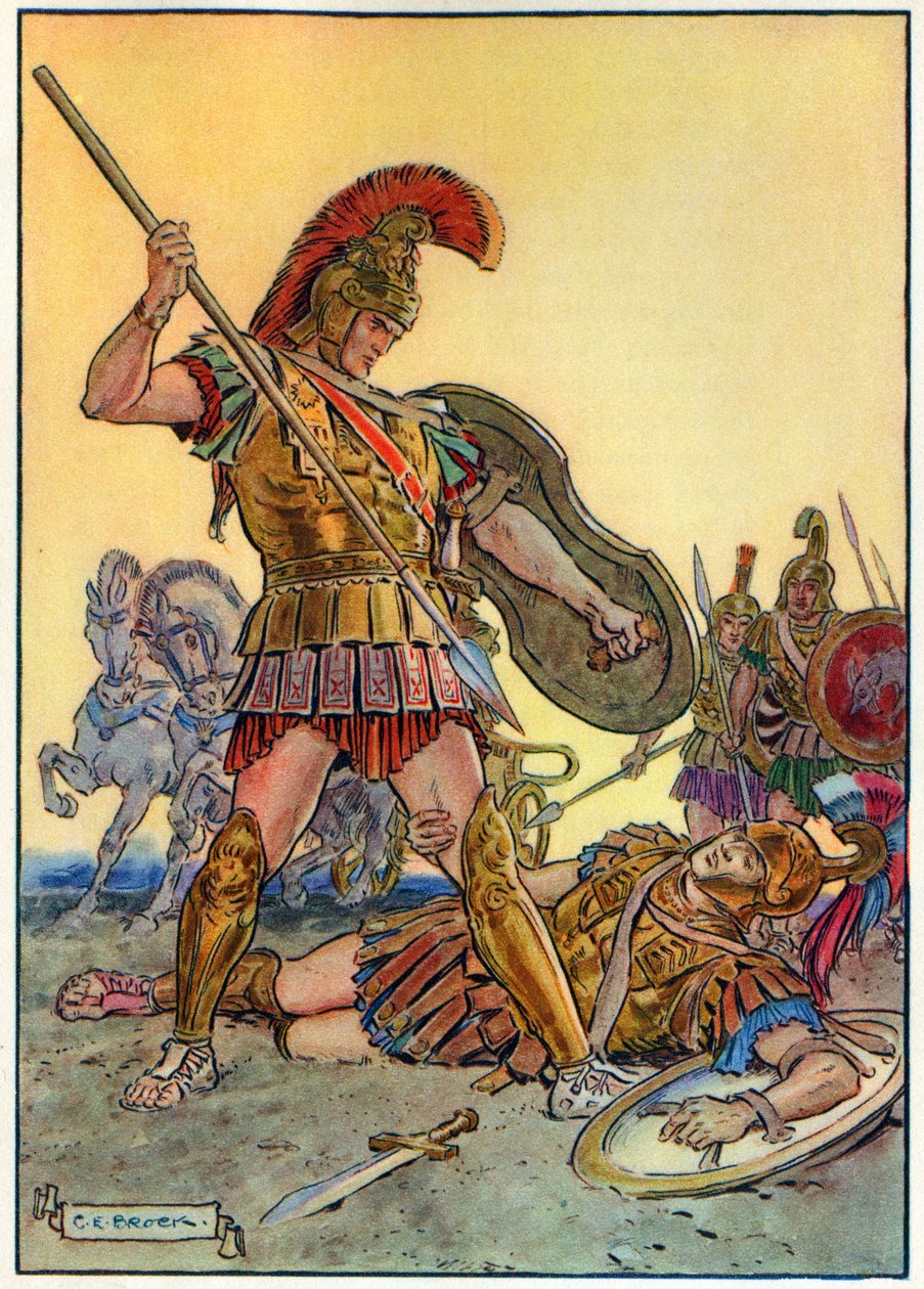 The Death of Hector, fra 