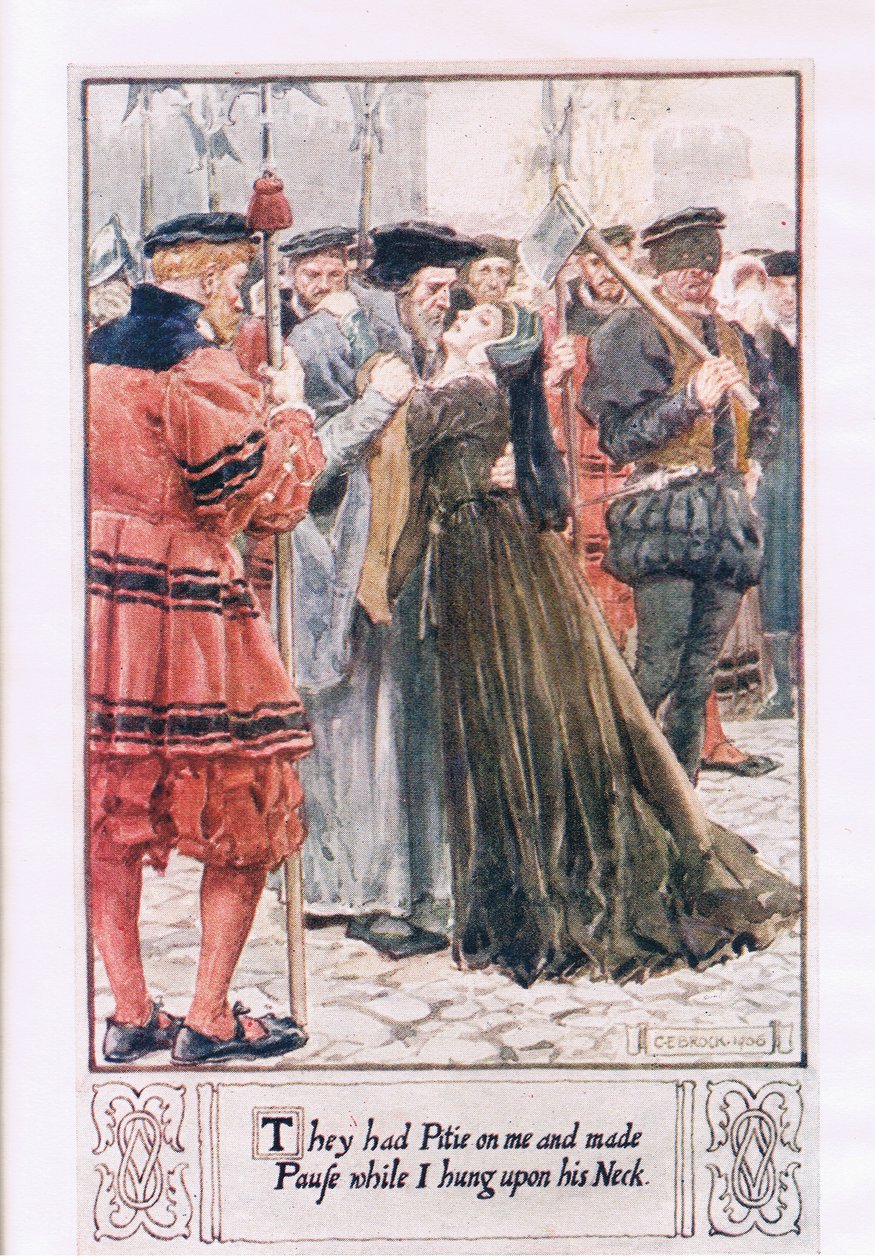 De har synd på meg og tok en pause mens jeg hang i nakken hans av Charles Edmund Brock