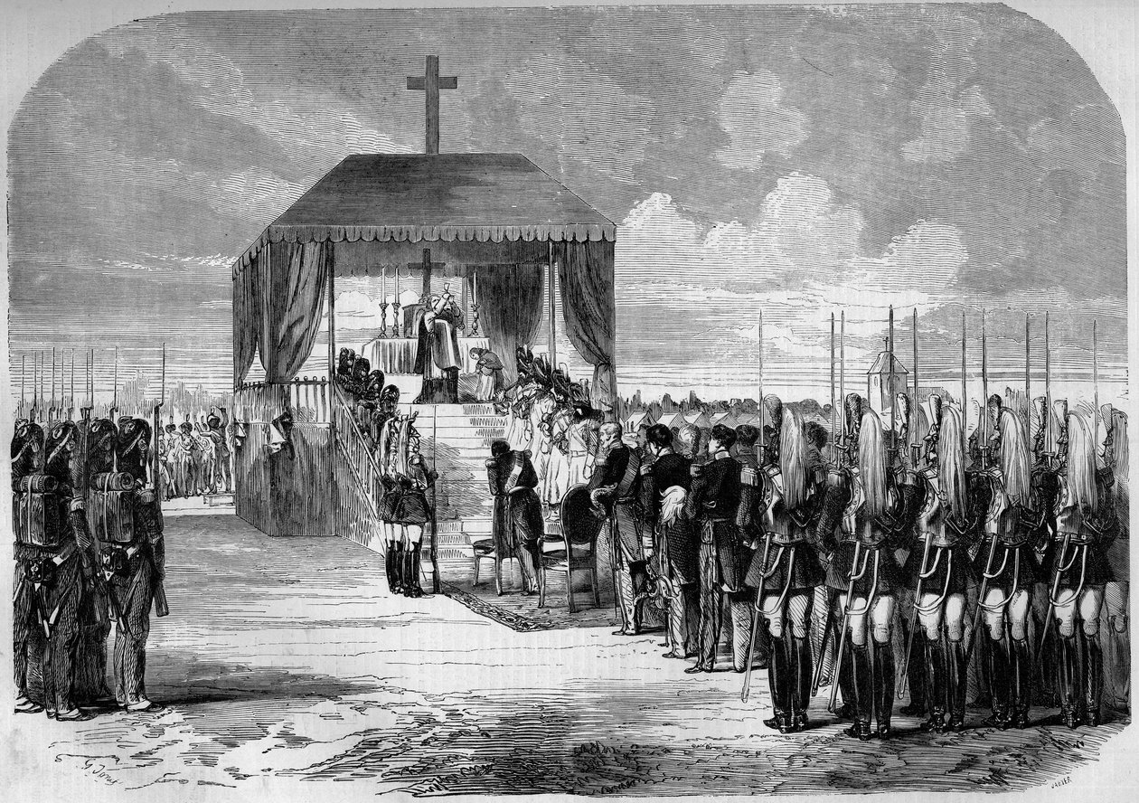 Chalons militærleir av Charles Edouard Armand Dumaresq