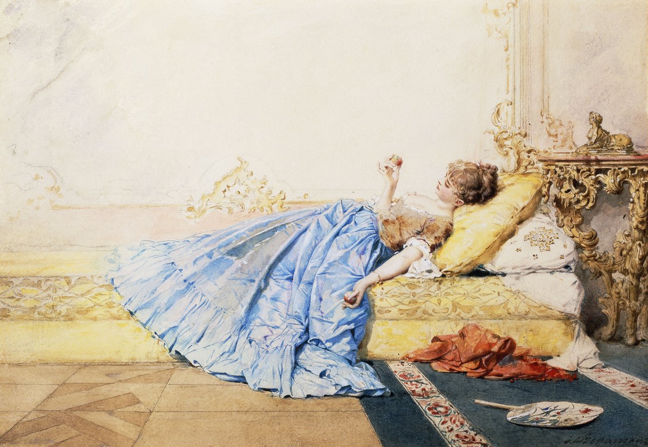 Et ettertenksomt øyeblikk, av Charles Edouard de Beaumont
