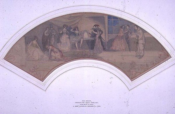 Forberedelser til en Fancy Dress Ball av Charles Edward Conder