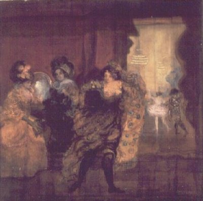 Påfuglfruen av Charles Edward Conder