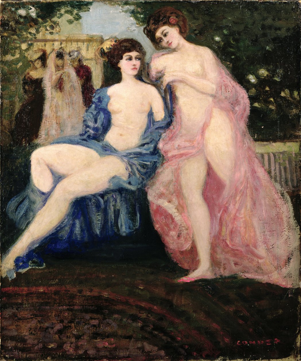 To kvinner av Charles Edward Conder