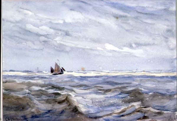 På østkysten, 1800-tallet av Charles Edward Holloway