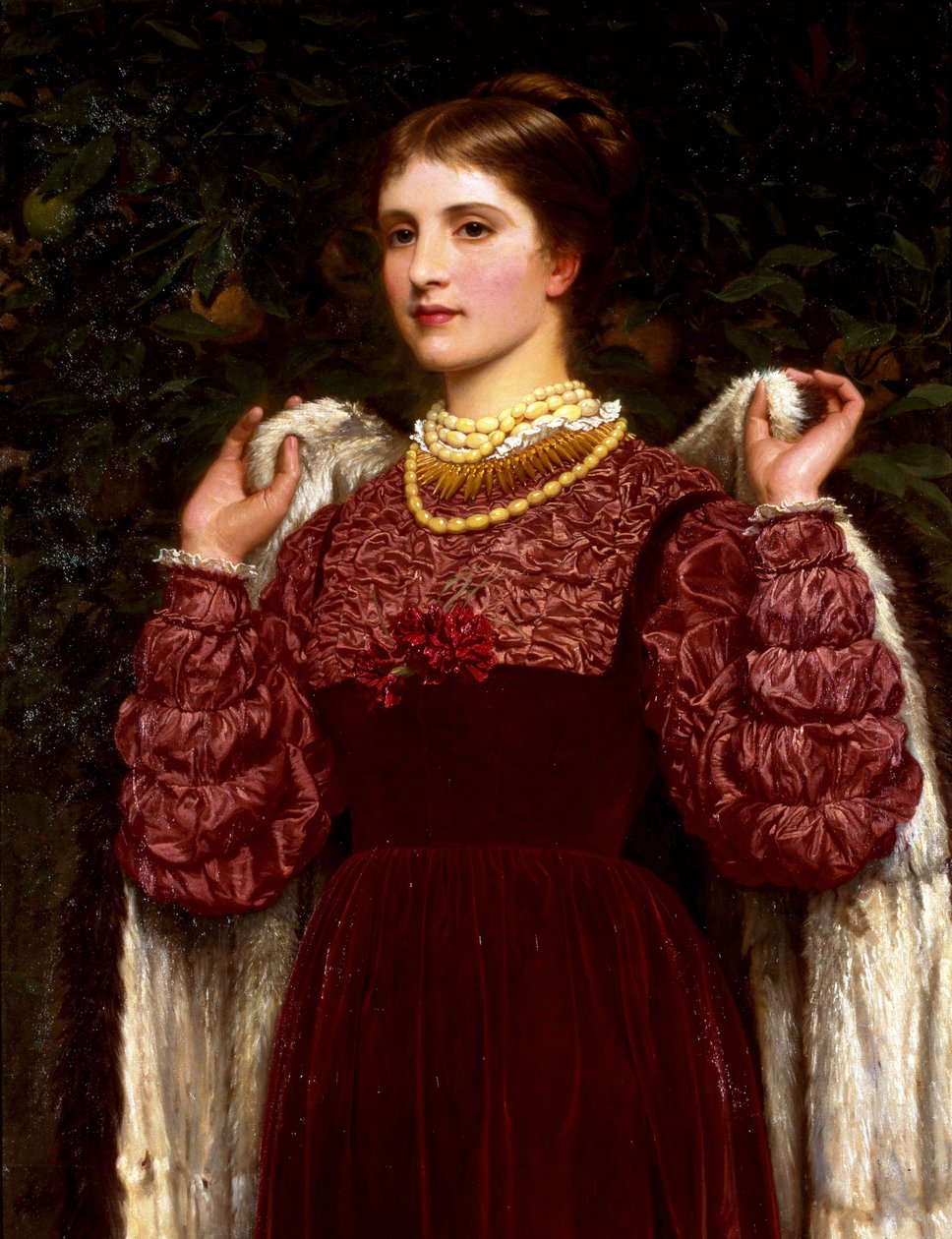 Dressing Up, ca. 1880-90 (olje på lerret) av Charles Edward Perugini