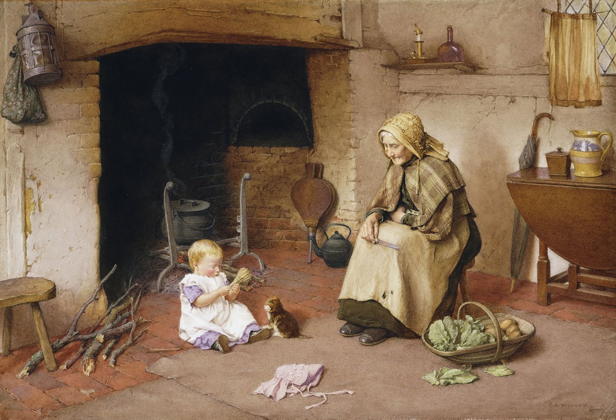 Et besøk hos bestemor av Charles Edward Wilson