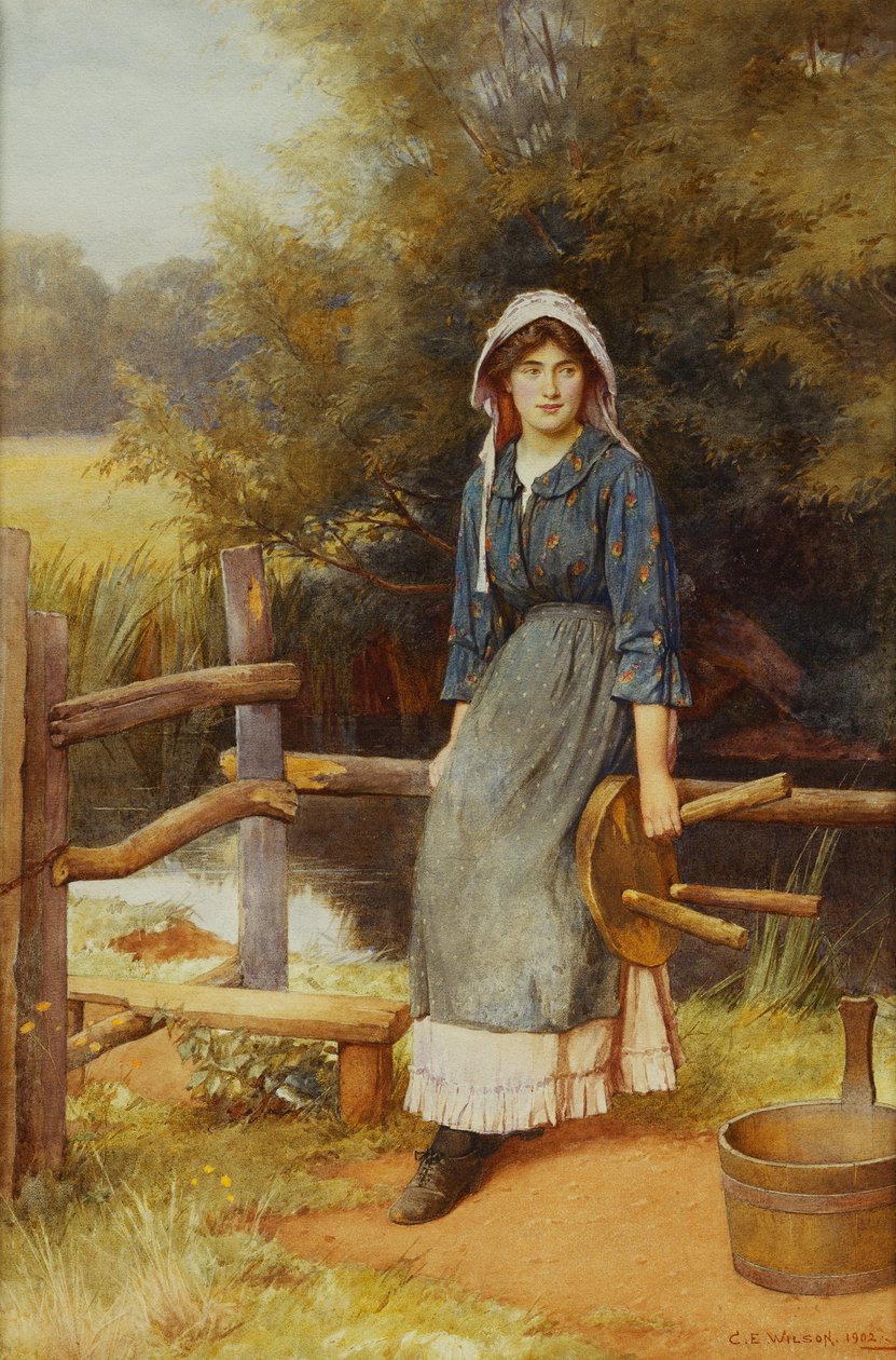 Melkejenta av Charles Edward Wilson