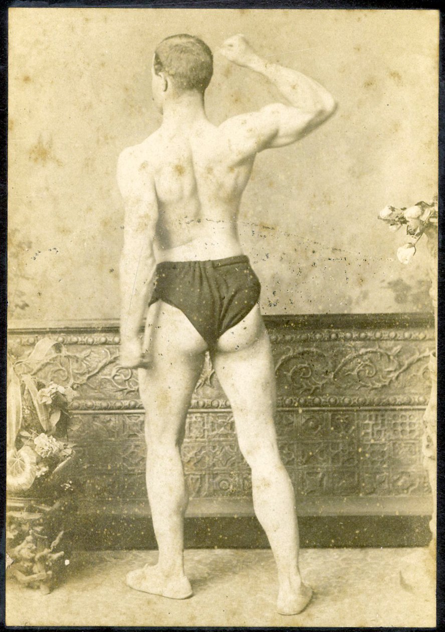 Portrett av en sterkmann, ca. 1890 av Charles Eisenmann