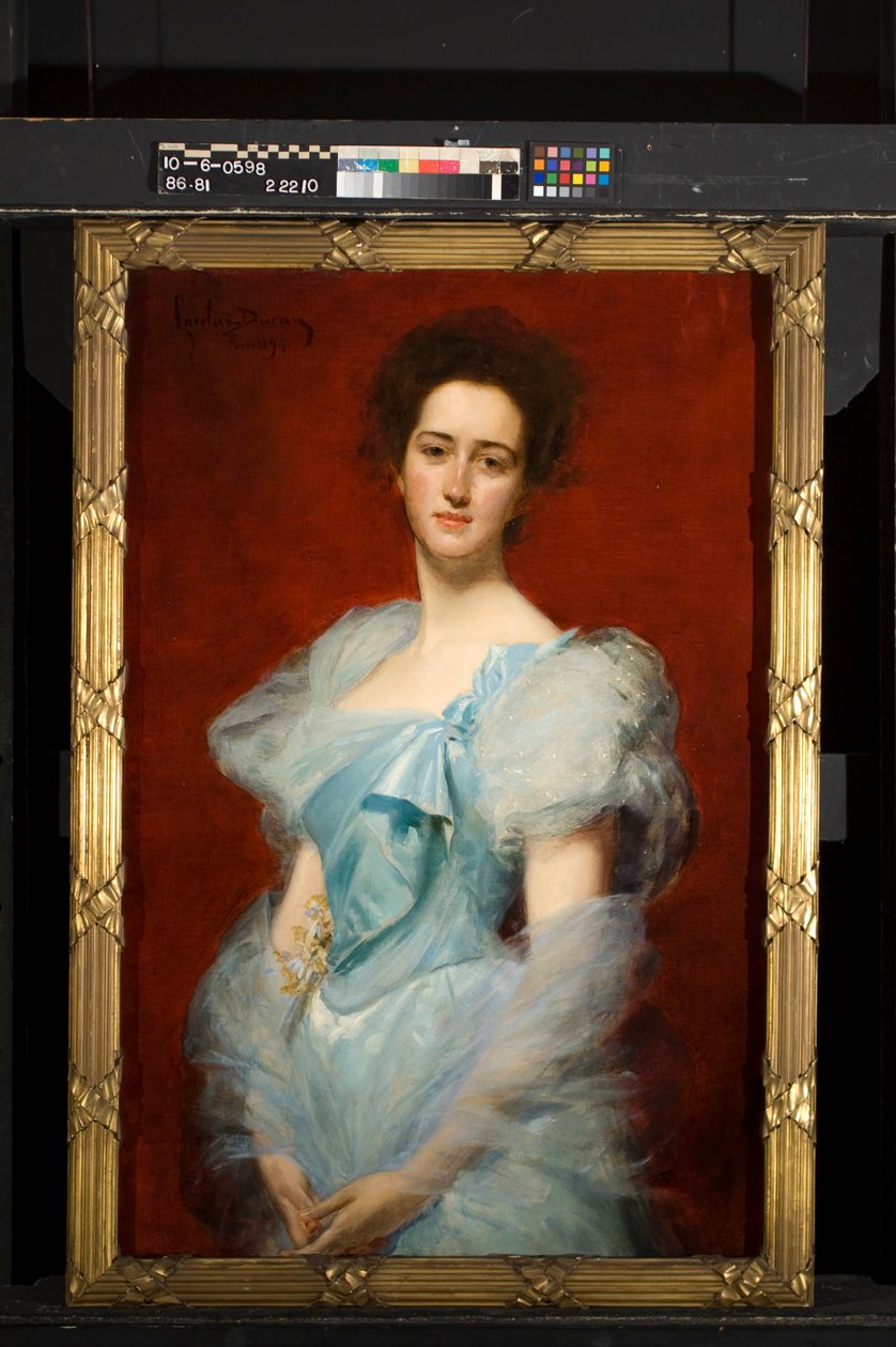 Emily Vanderbilt Sloane Hammond av Charles Emile Auguste Carolus Duran