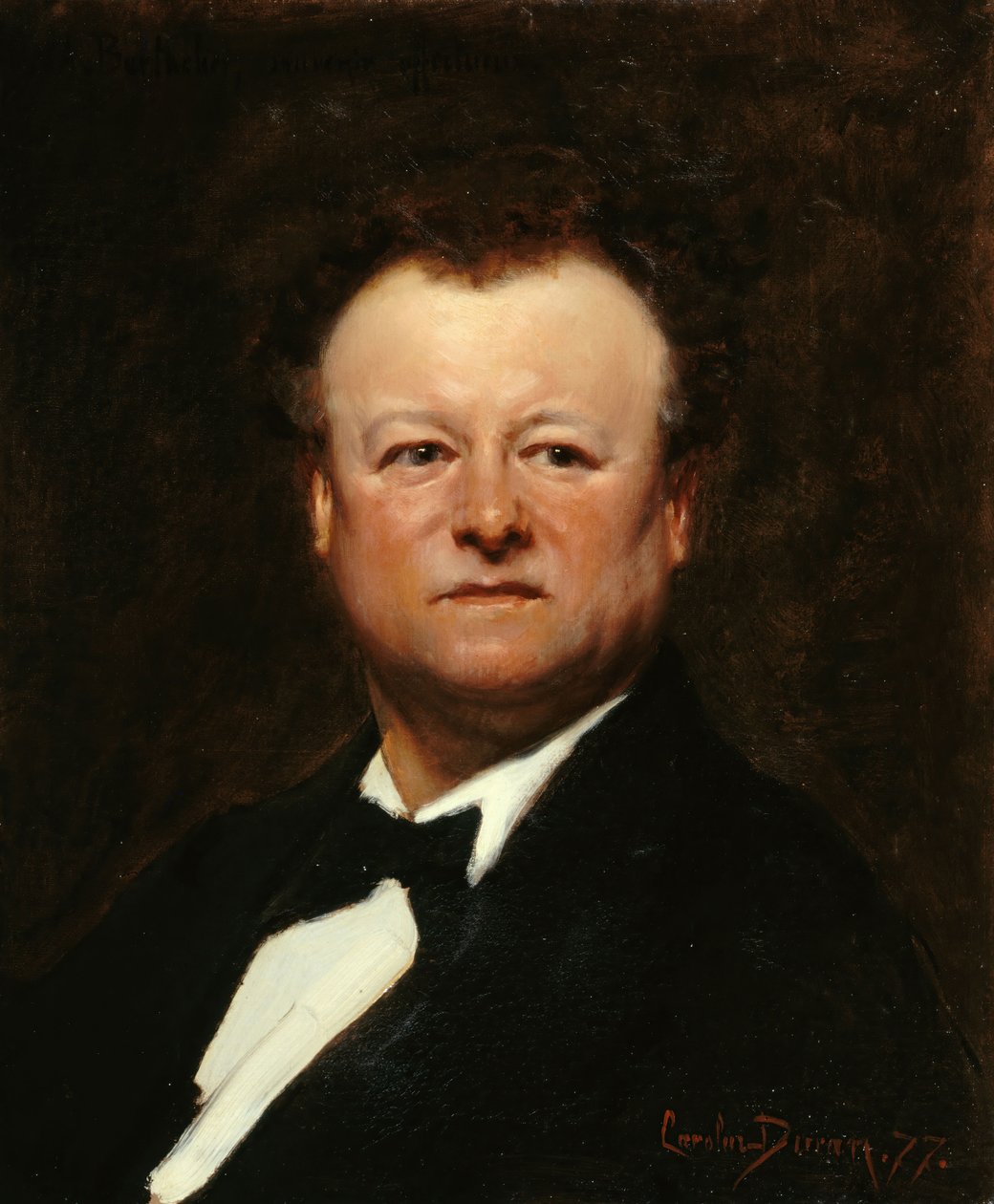 Portrett av Jean-François Berthelier 1830-1888, 1877. av Charles Emile Auguste Carolus Duran
