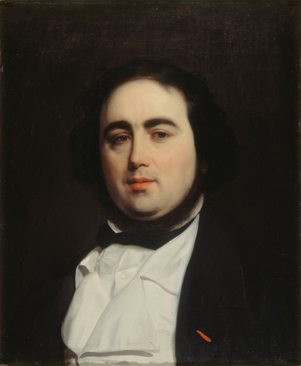 Portrett av forfatteren Jules Janin 1804-1874, ca 1839. av Charles Emile Callande de Champmartin
