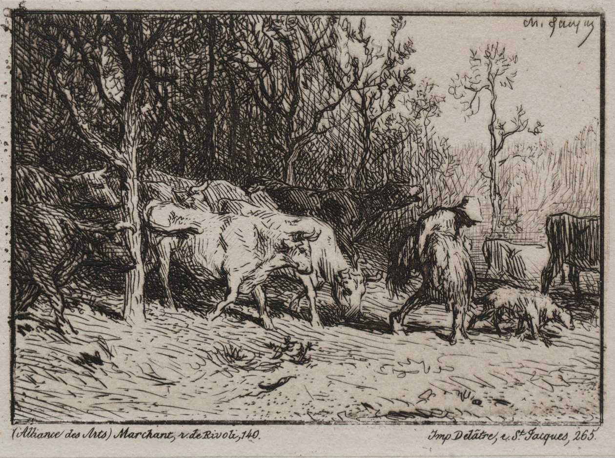 Kogjeter av Charles Emile Jacque