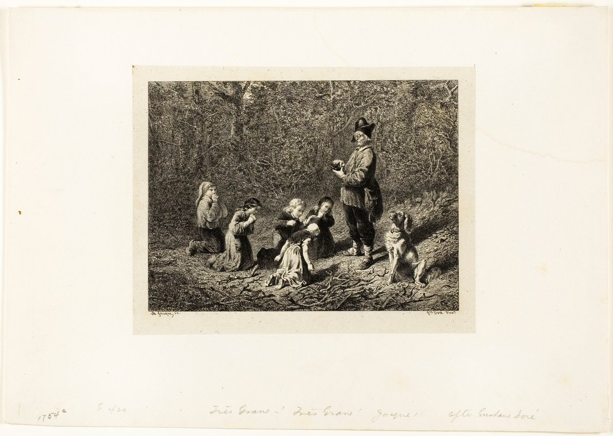 Alvorlig! Alvorlig! Veldig seriøs! av Charles Emile Jacque