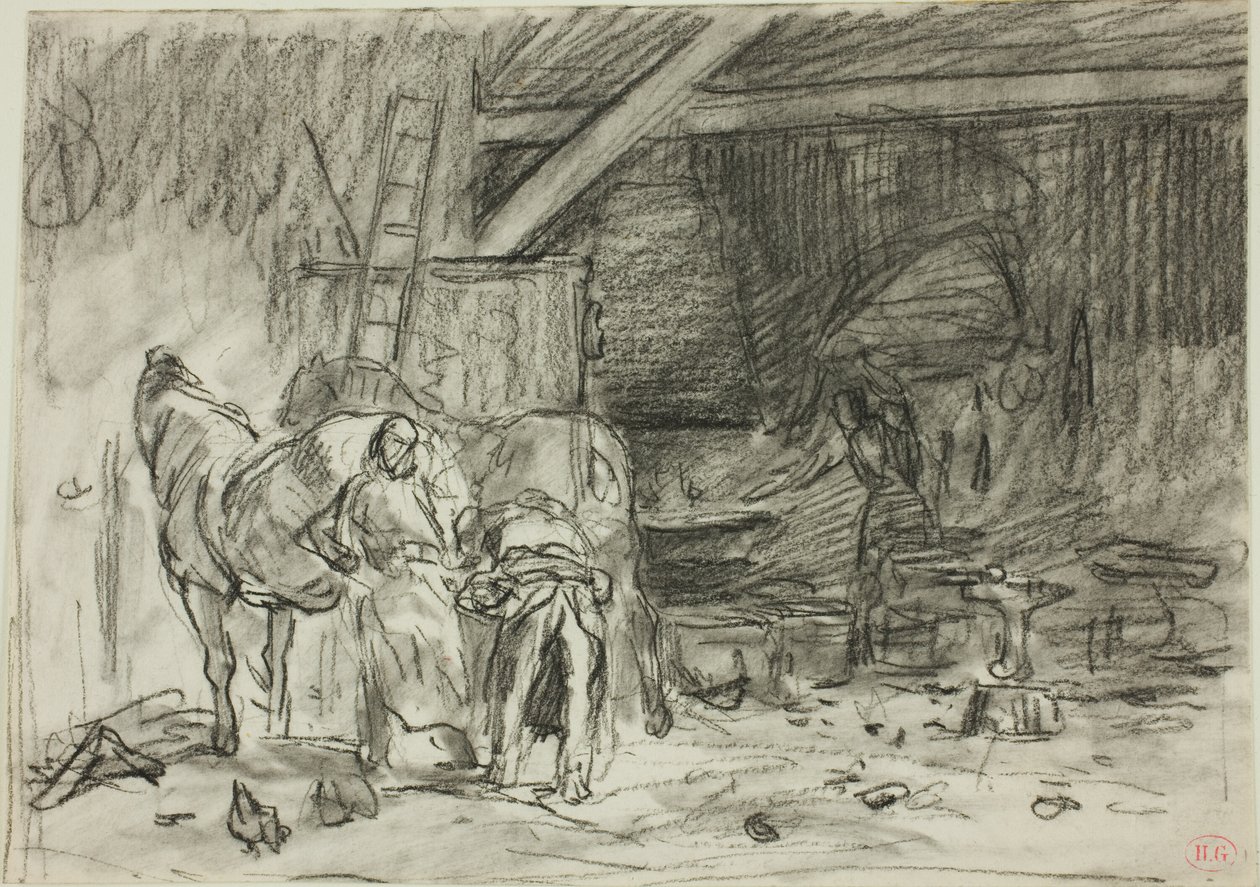  av Charles Emile Jacque