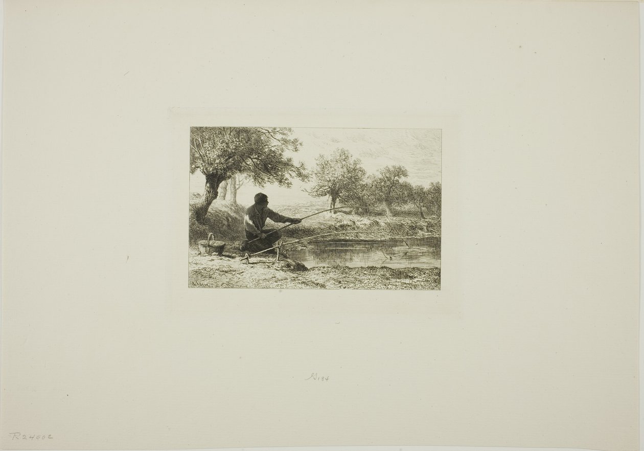 Stangfiske av Charles Emile Jacque