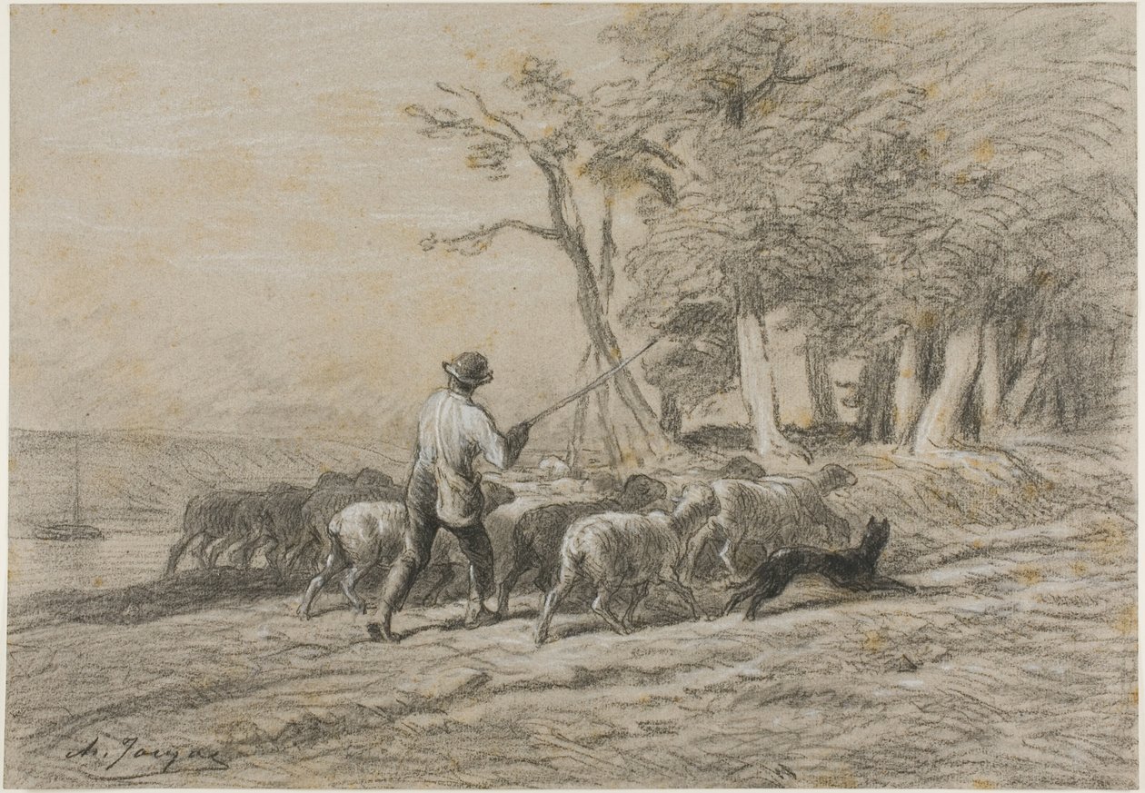 av Charles Emile Jacque