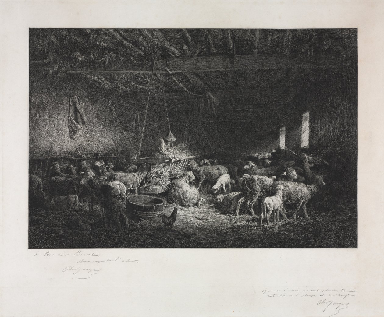  av Charles Emile Jacque