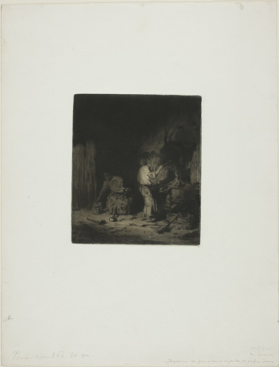 Smia av Charles Emile Jacque