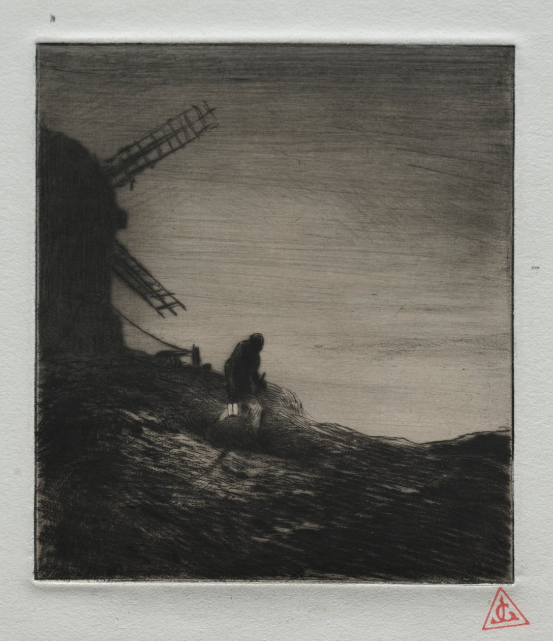 Møllen av Charles Emile Jacque