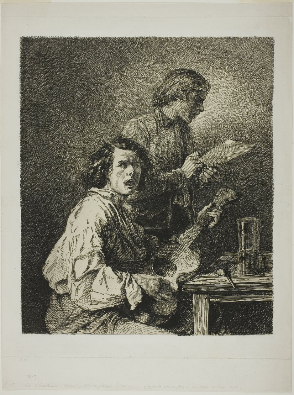 Singerne av Charles Emile Jacque