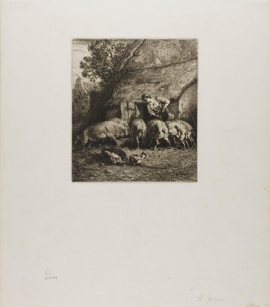  av Charles Emile Jacque