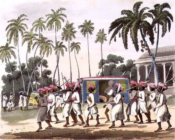 Palankeens, plate 42 fra 