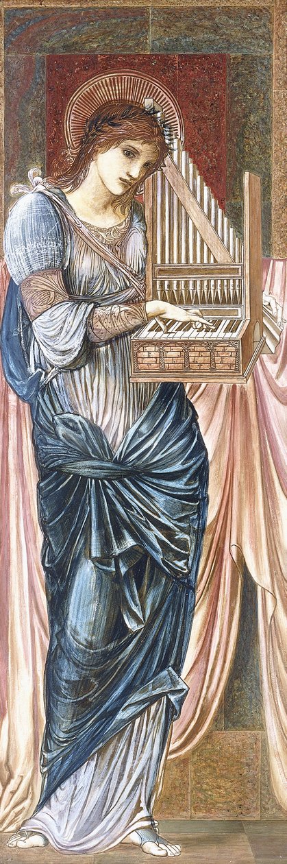 St Cecilia av Charles Fairfax Murray
