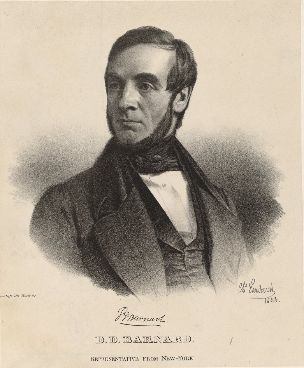 Daniel Dewey Barnard av Charles Fenderich