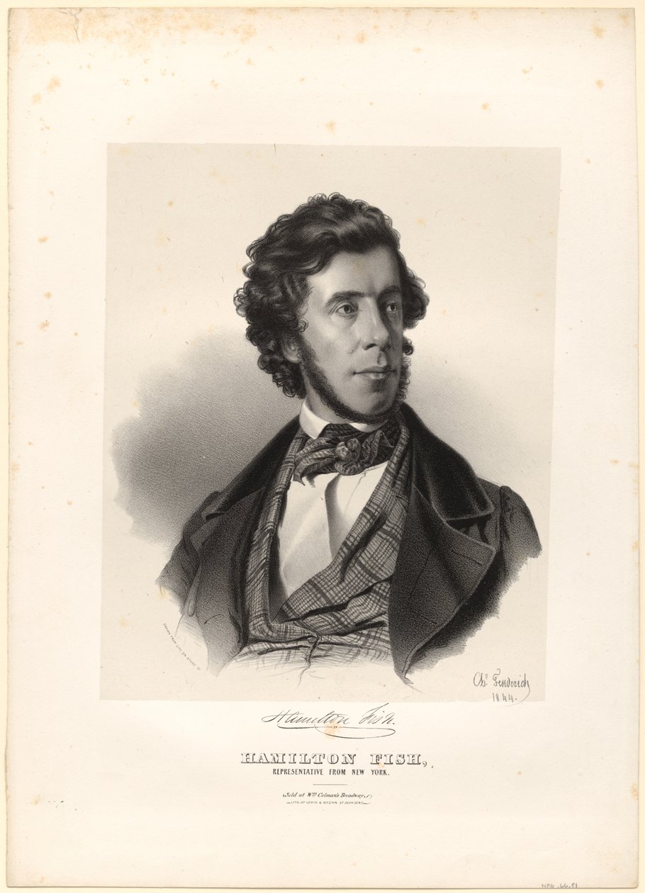 Hamilton Fish av Charles Fenderich