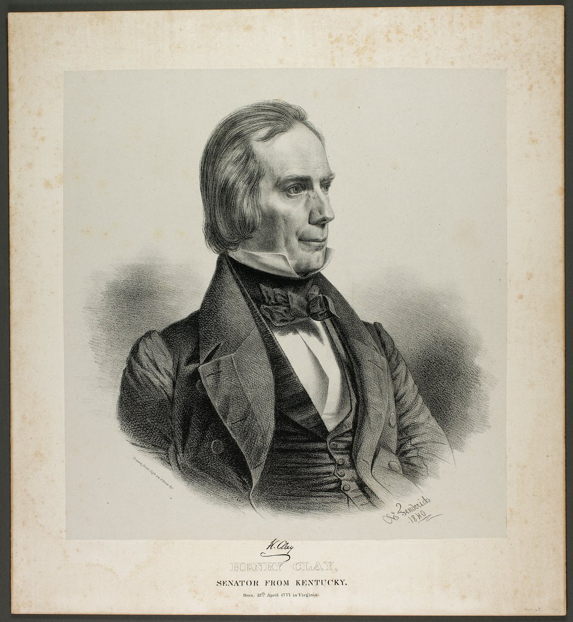 Henry Clay, senator fra Kentucky av Charles Fenderich