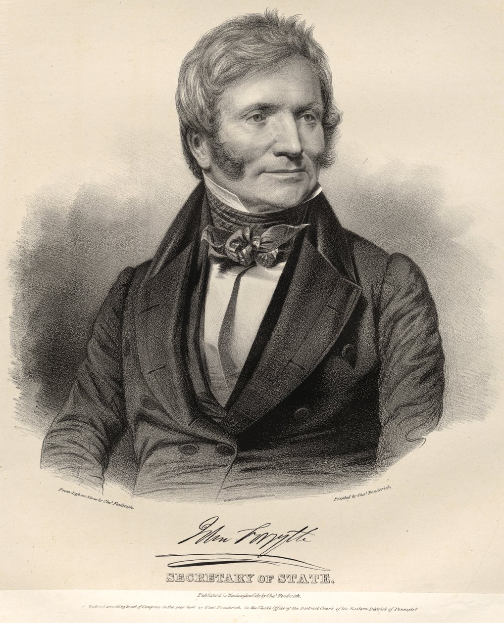John Forsyth av Charles Fenderich