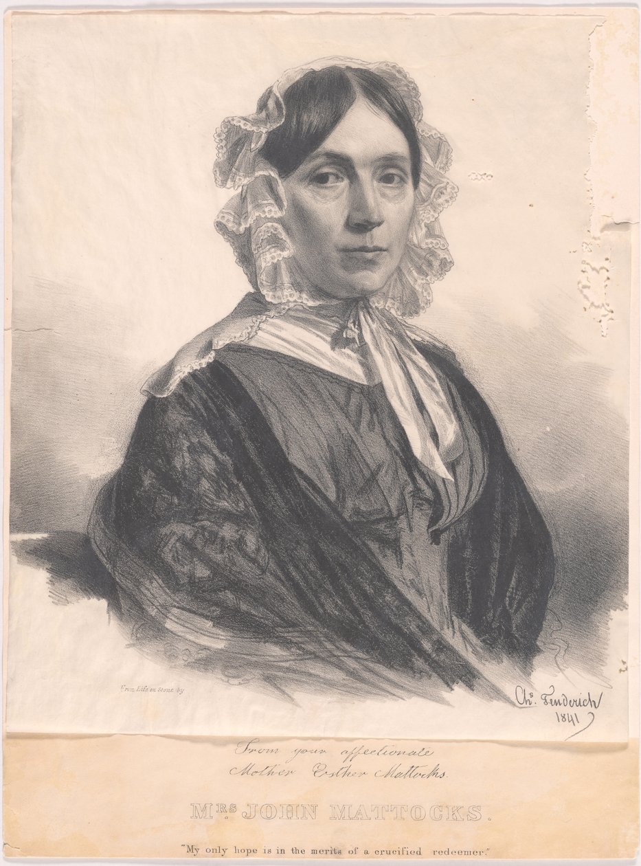 Fru John Mattocks av Charles Fenderich
