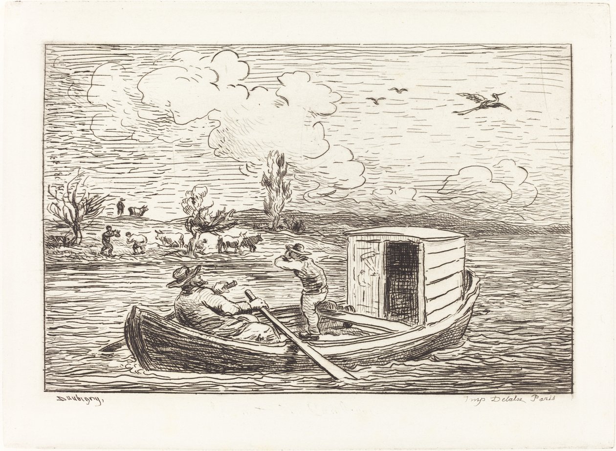 Cambronnes ord av Charles Francois Daubigny