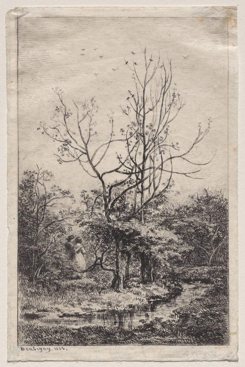 Frukthagen av Charles Francois Daubigny