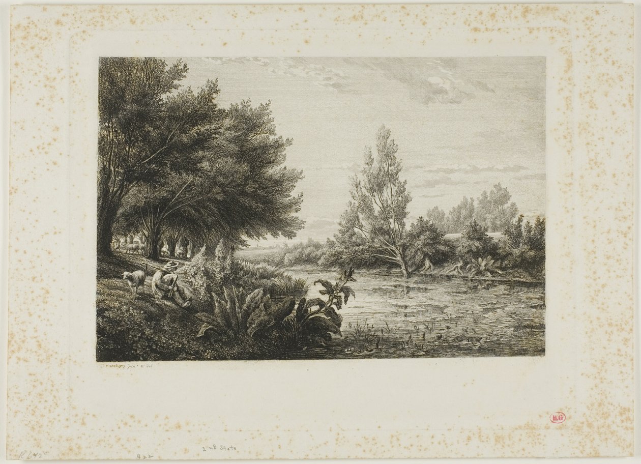 Nær Choisy-le-Roi av Charles Francois Daubigny