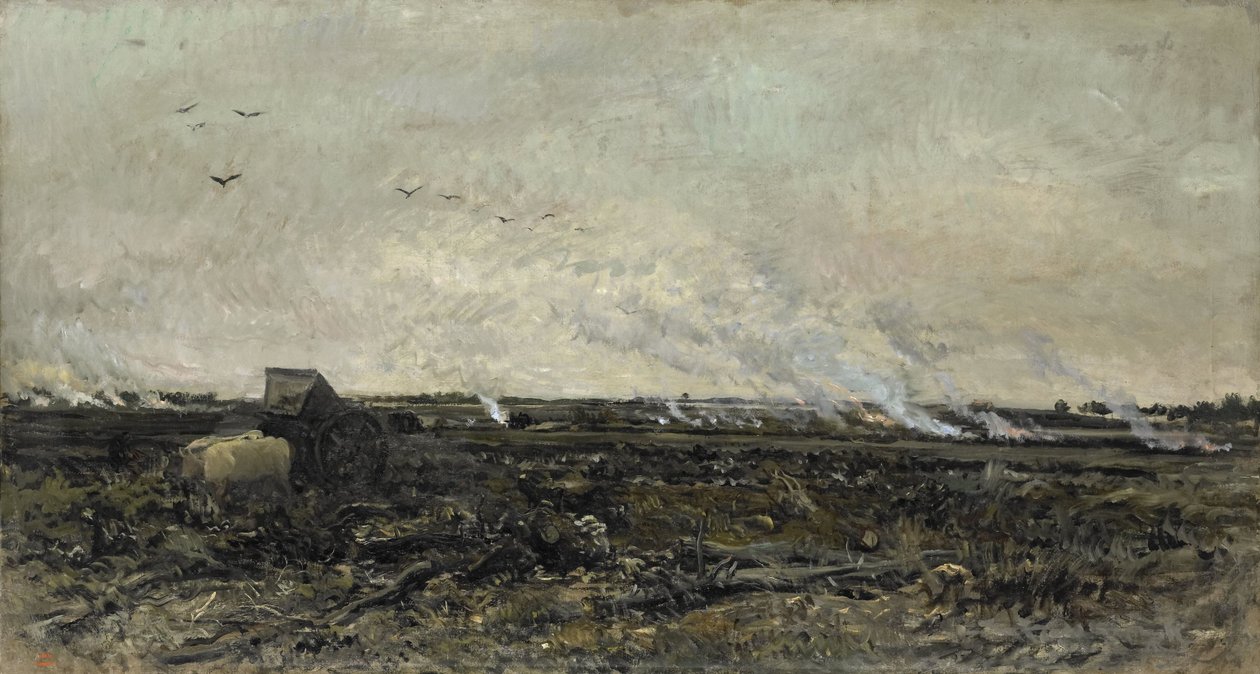 oktober av Charles Francois Daubigny