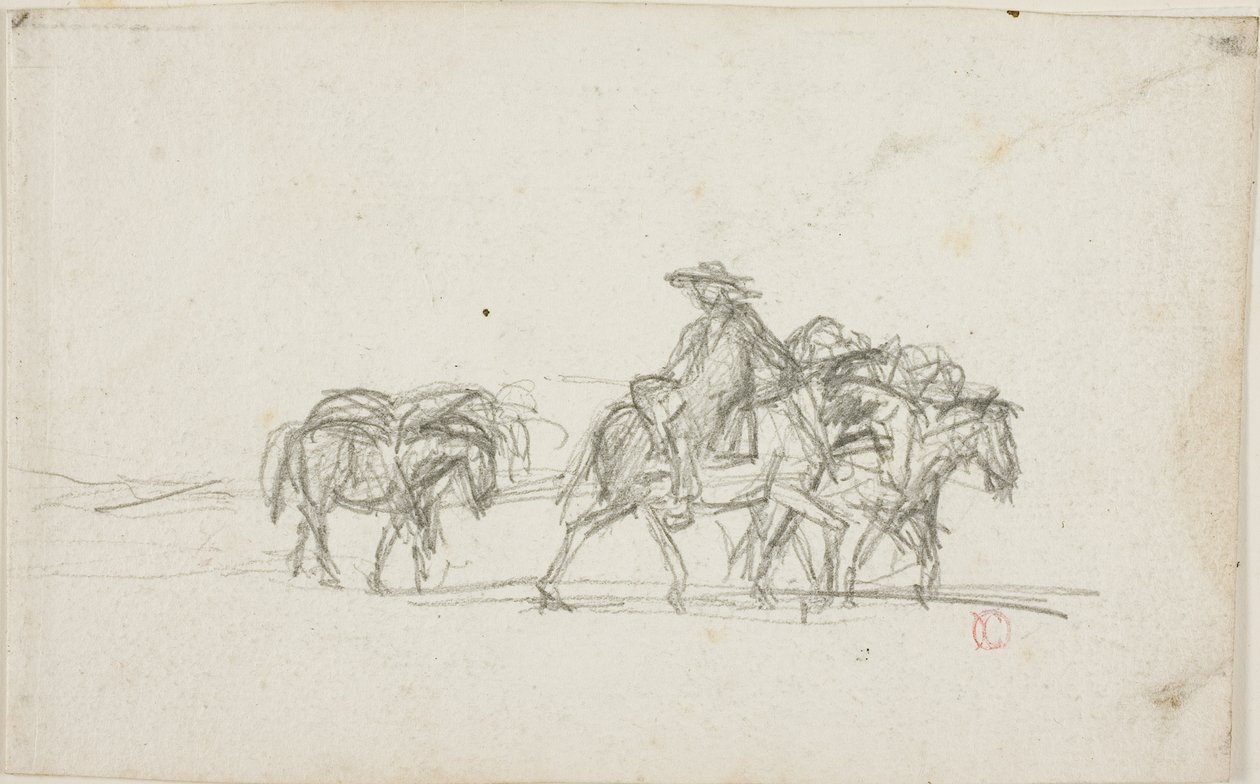 Studere av Charles Francois Daubigny