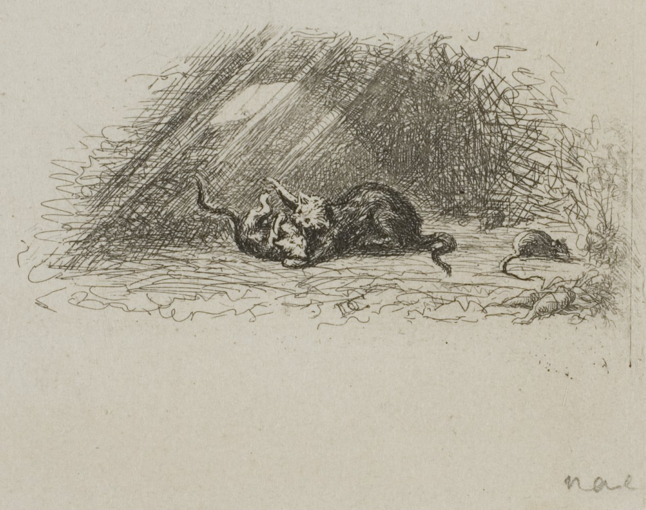 Libanons sedertre av Charles Francois Daubigny
