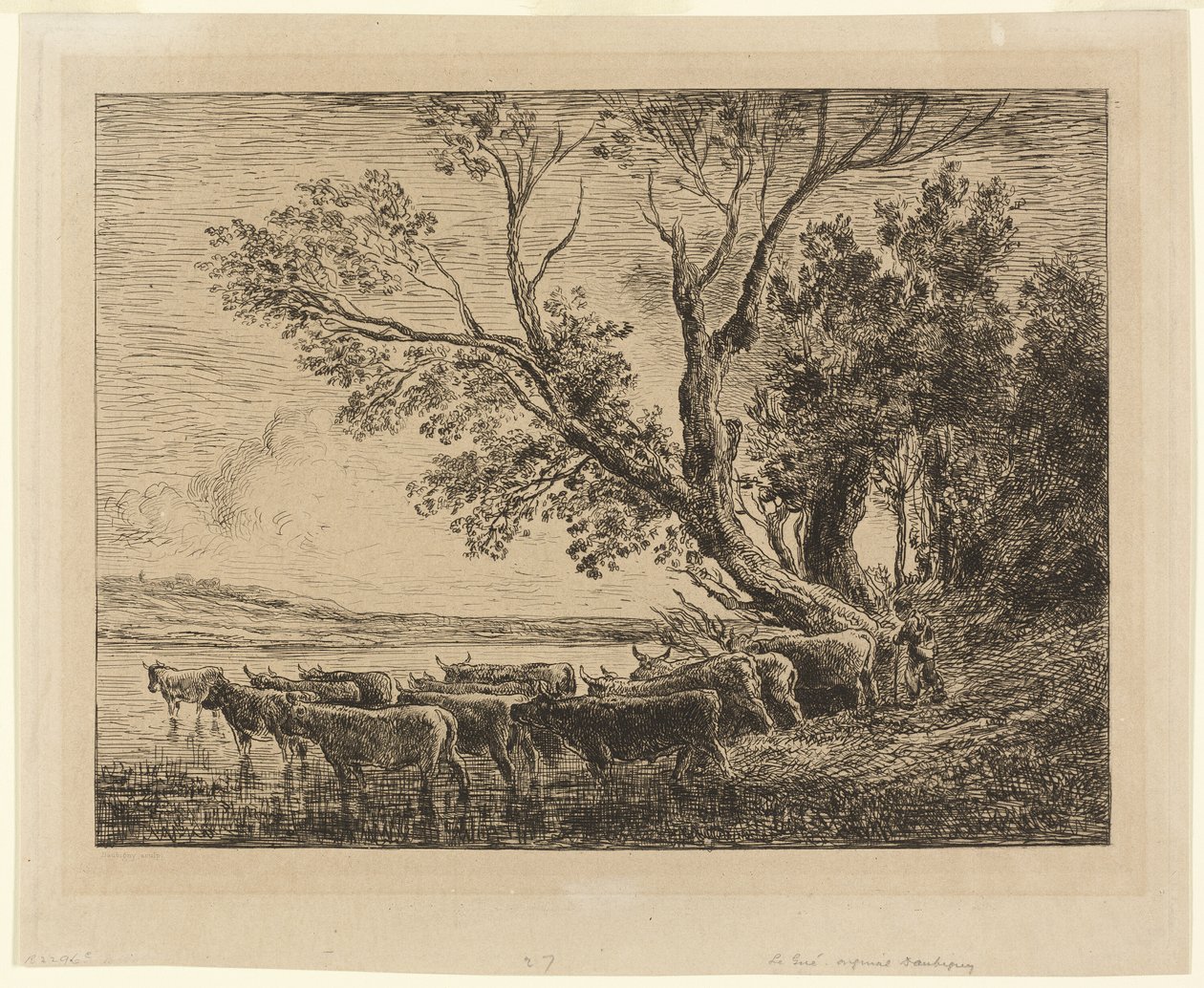 Forden av Charles Francois Daubigny
