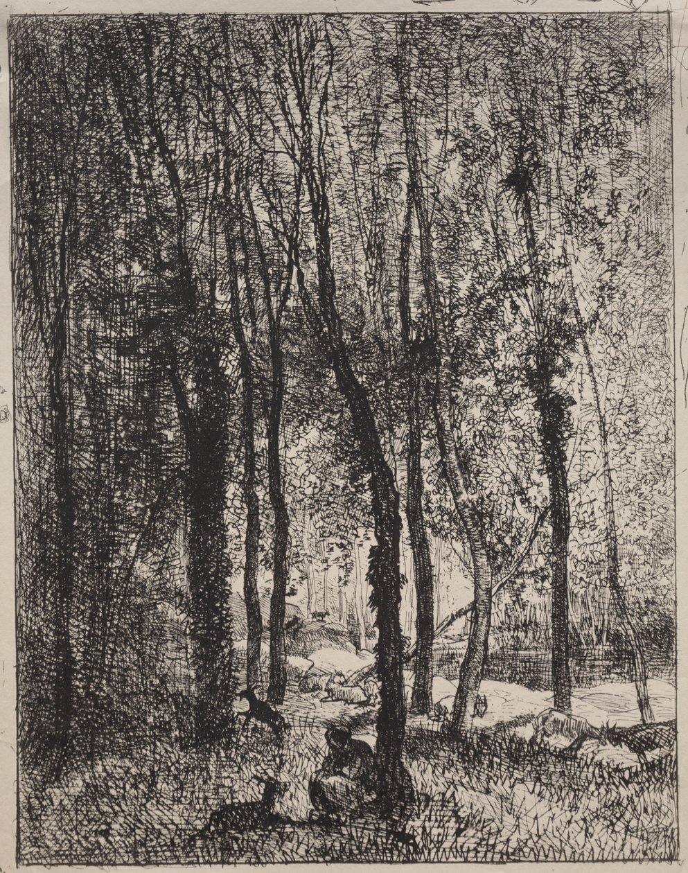 Geitegjeterjenta av Charles Francois Daubigny
