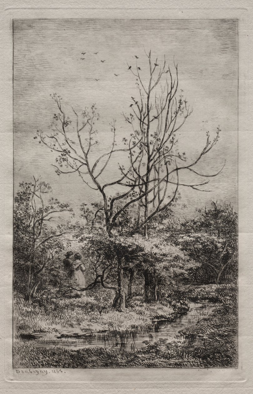 Frukthagen av Charles Francois Daubigny
