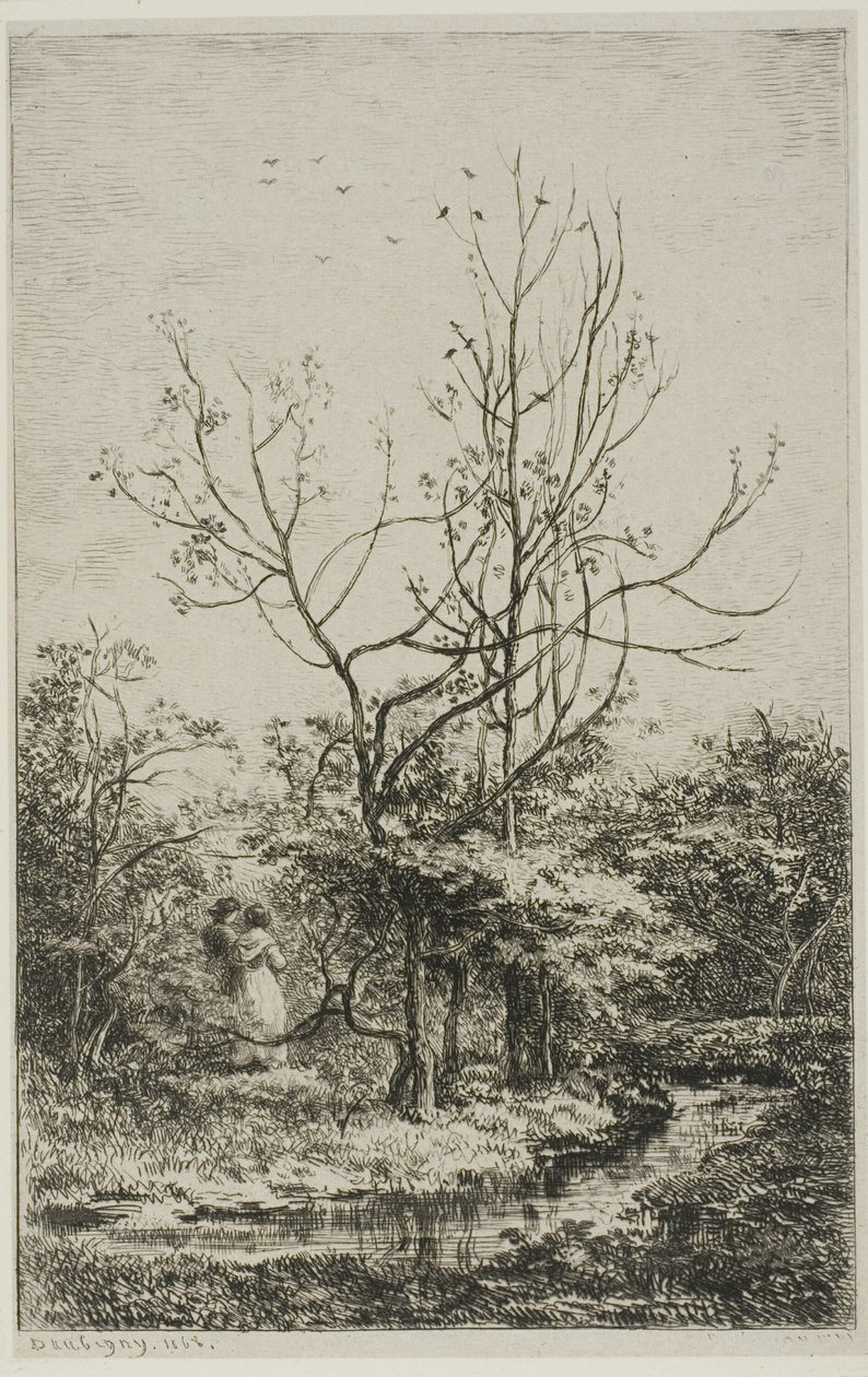 Frukthagen av Charles Francois Daubigny