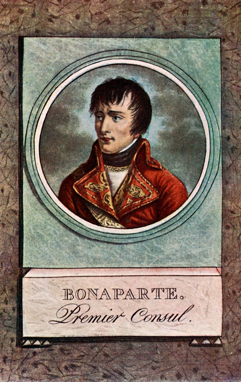 Første konsul, c1803, c1920 av Charles Francois Gabriel Levachez