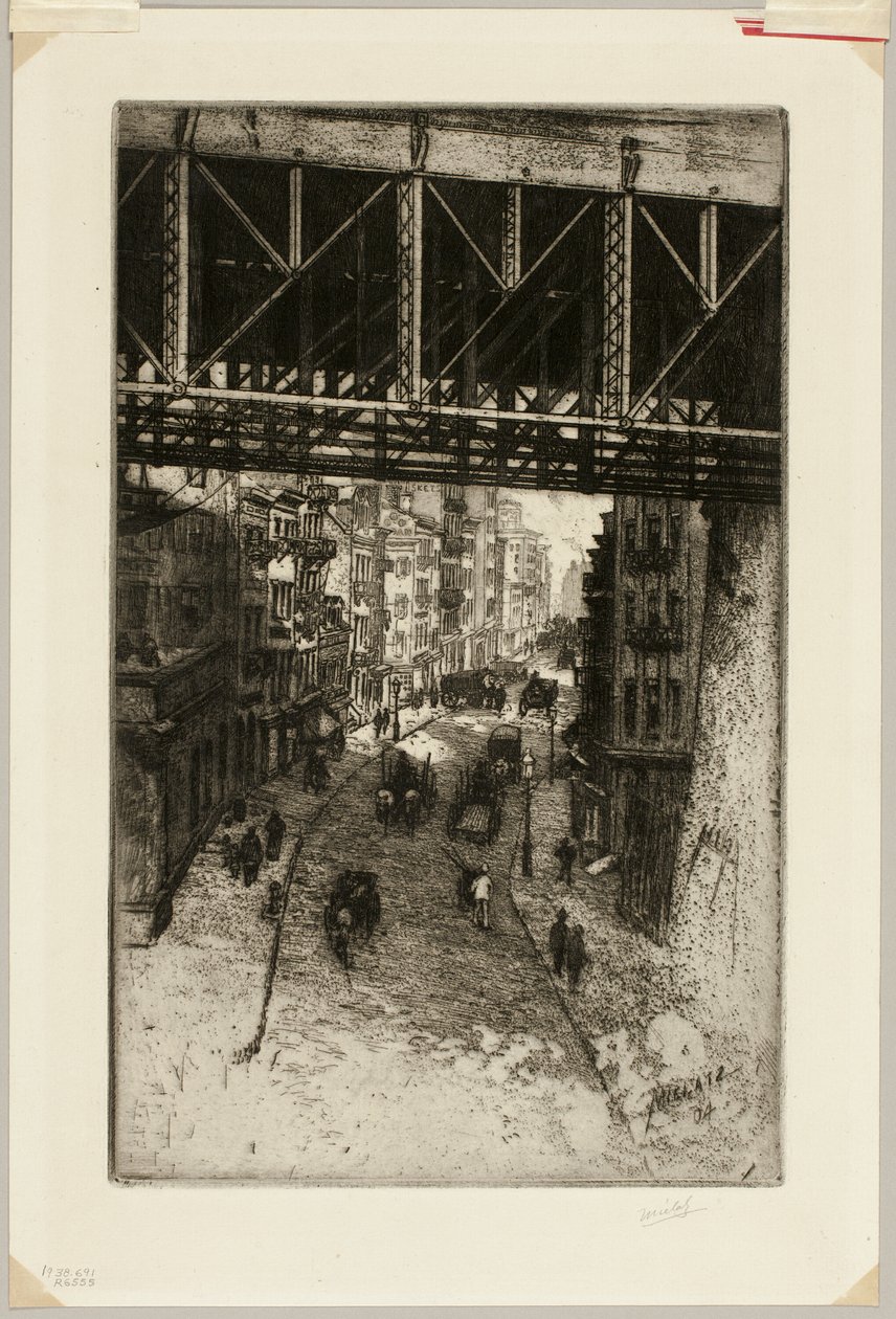 Cherry Street av Charles Frederick William Mielatz