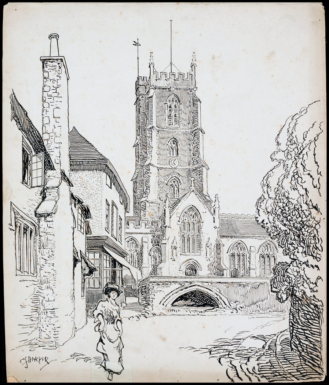 Priory Church of St George, Dunster, Somerset, 1892-1933 av Charles George Harper