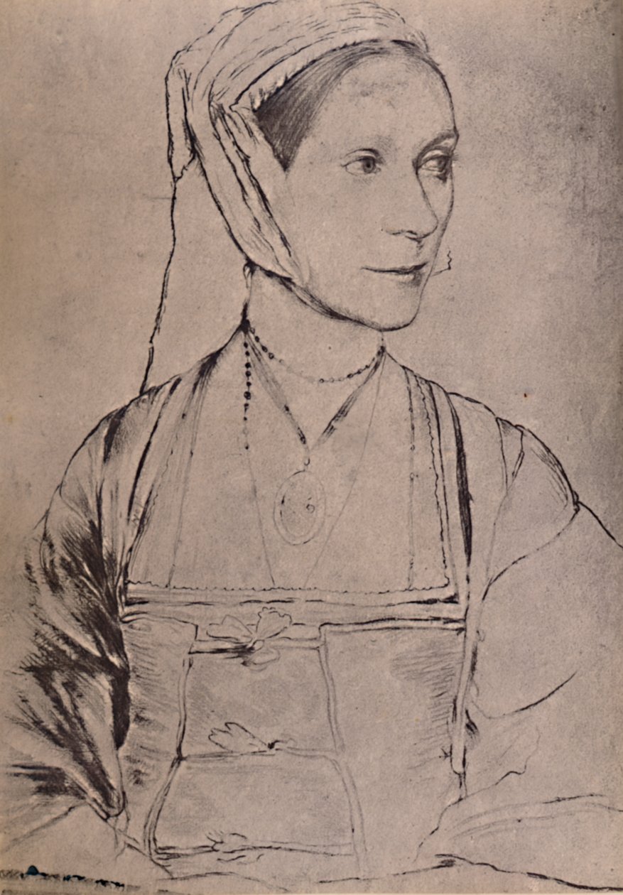 Jane Seymour, tredje dronning av kong Henry VIII, 1800-tallet 1894 av Charles George Lewis