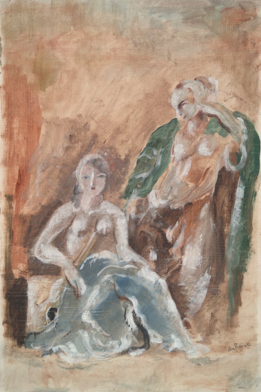 To figurer av Charles Georges Dufresne