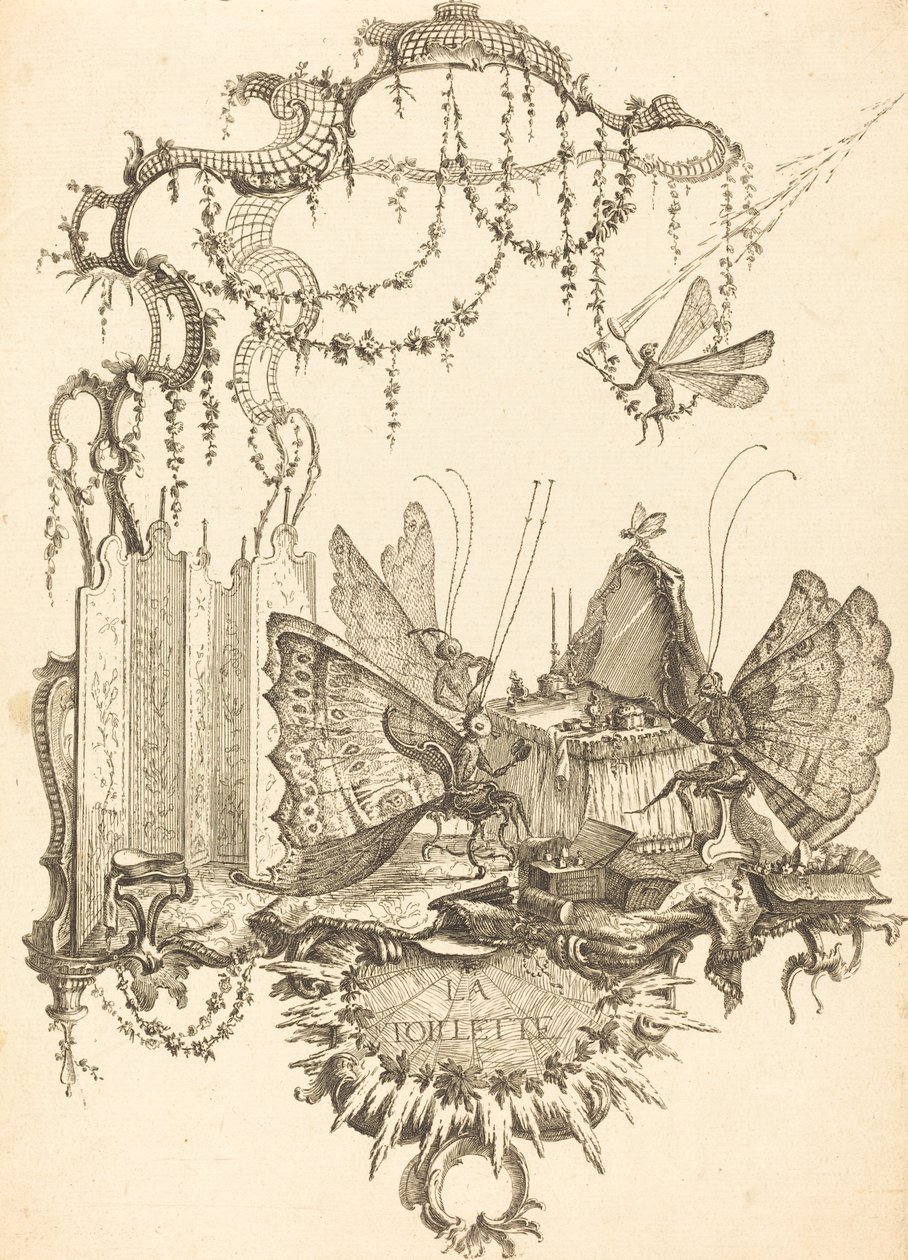 Toalettet av Charles Germain de Saint Aubin