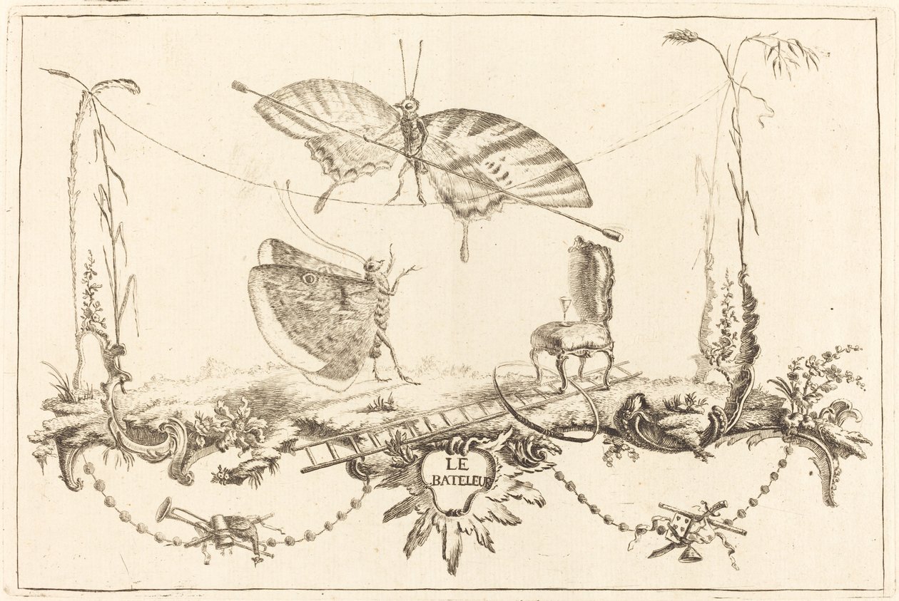 Flaggermusen av Charles Germain de Saint Aubin