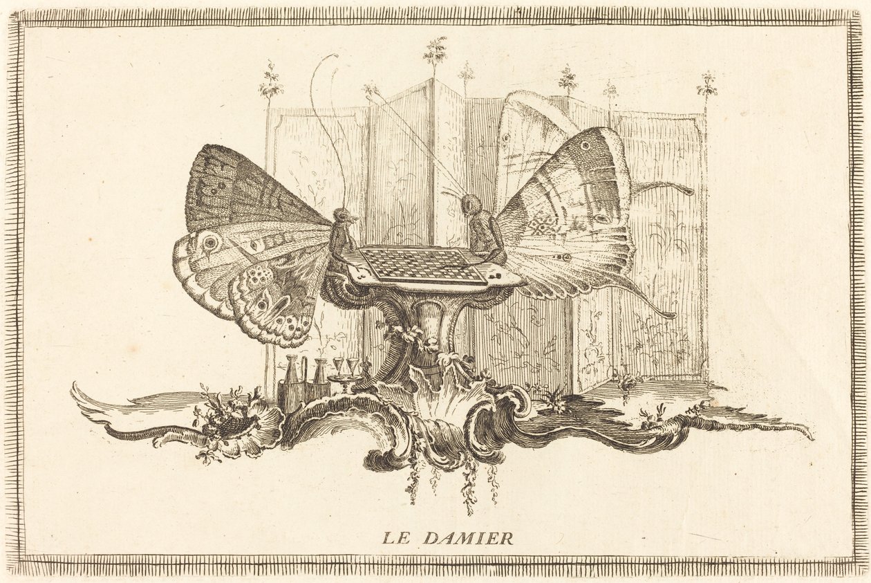 Den skadde personen av Charles Germain de Saint Aubin